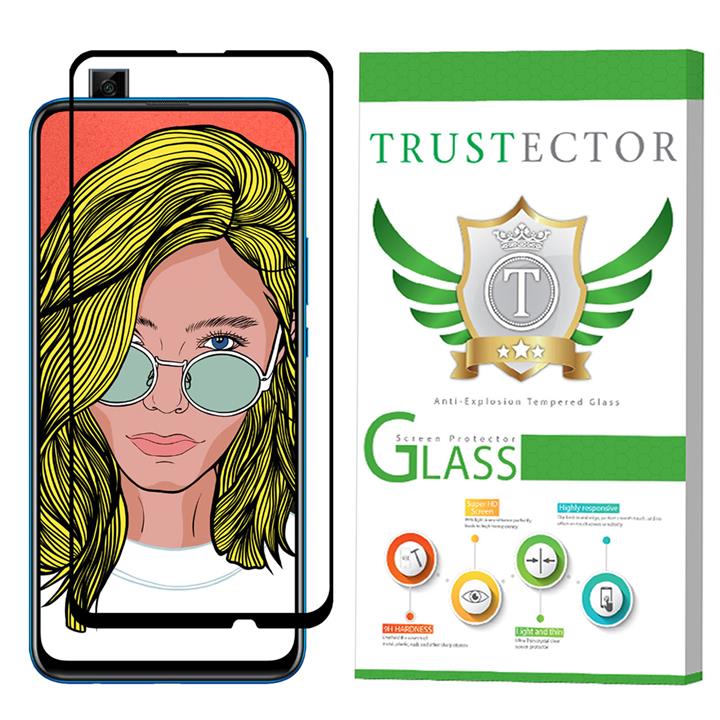 محافظ صفحه نمایش 5D تراستکتور مدل CRM مناسب برای گوشی موبایل هوآوی Y9 Prime 2019 Trustector CRM 5D Screen Protector For Huawei Y9 Prime 2019